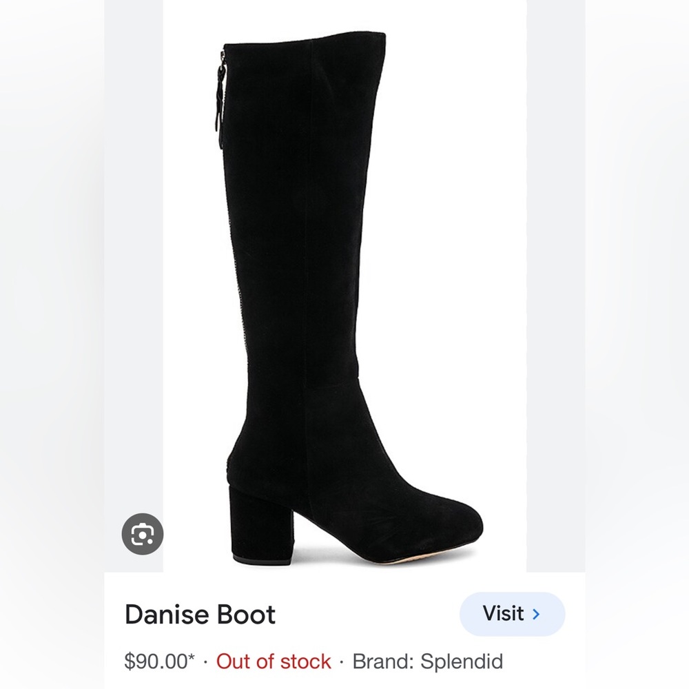 Splendid tall suede boots